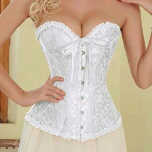 Vit korsett - Vit korsett i storlek Xxs, säljer för 130kr