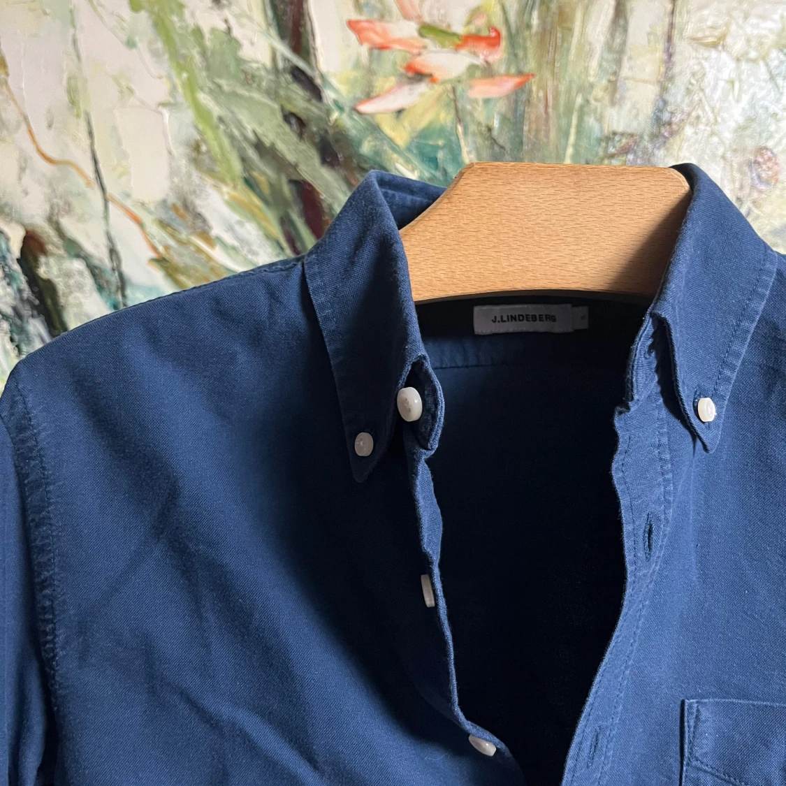 Mörkblå skjorta från Lindbergh - 91