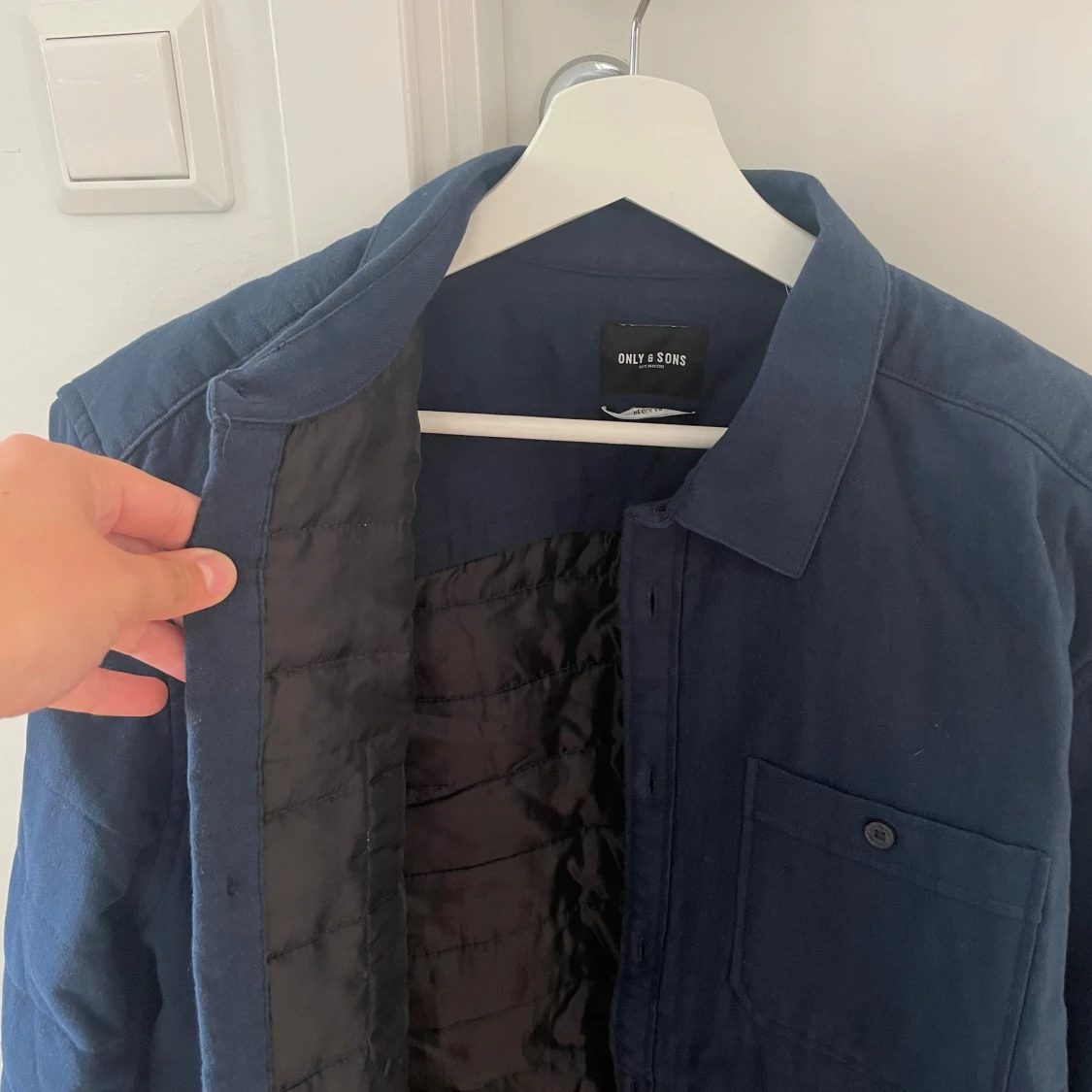 Overshirt blå - 90