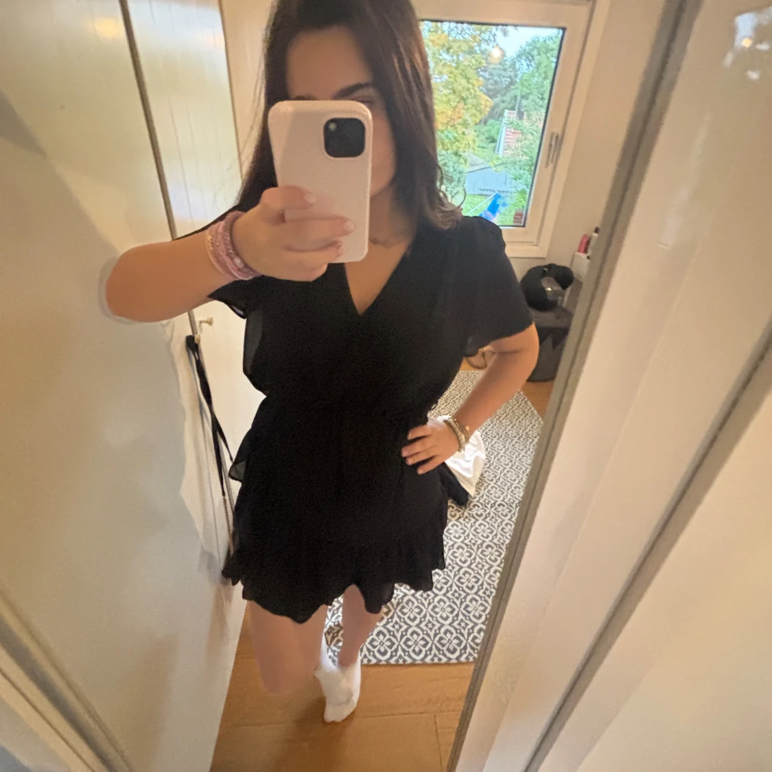 Jätte fin svart klänning