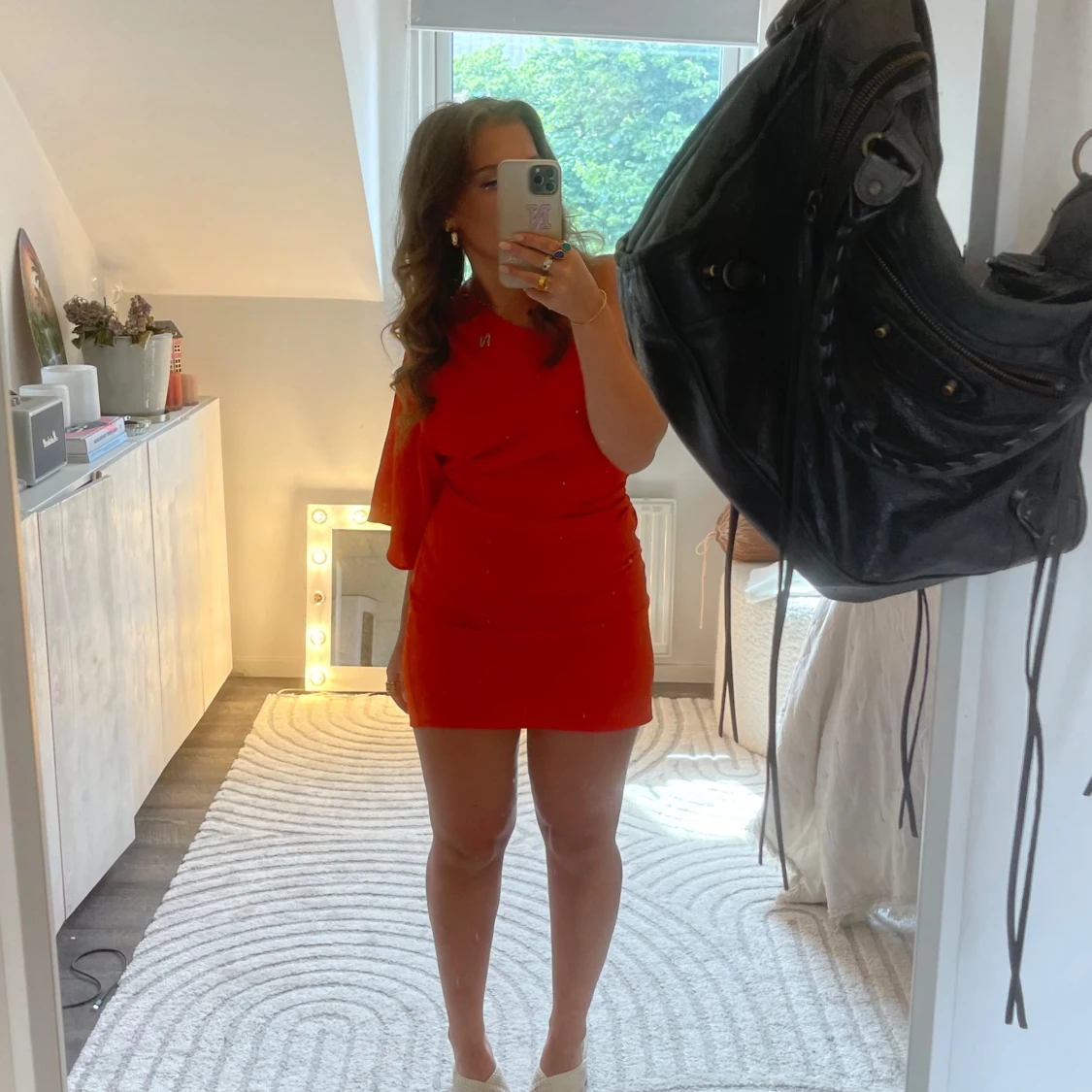 One shoulder klänning - 91