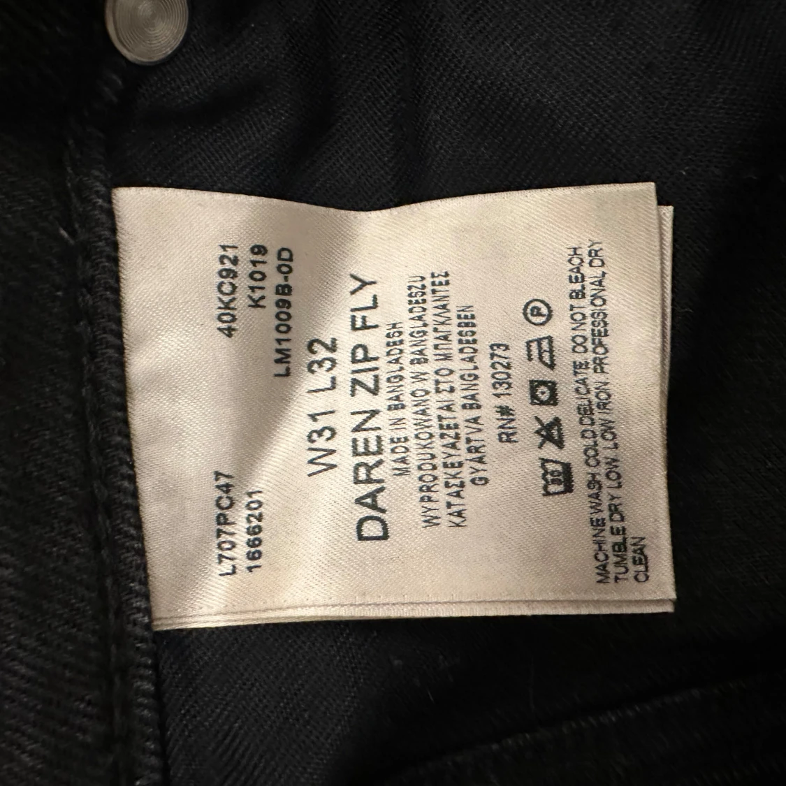 Svarta jeans från Lee - 90