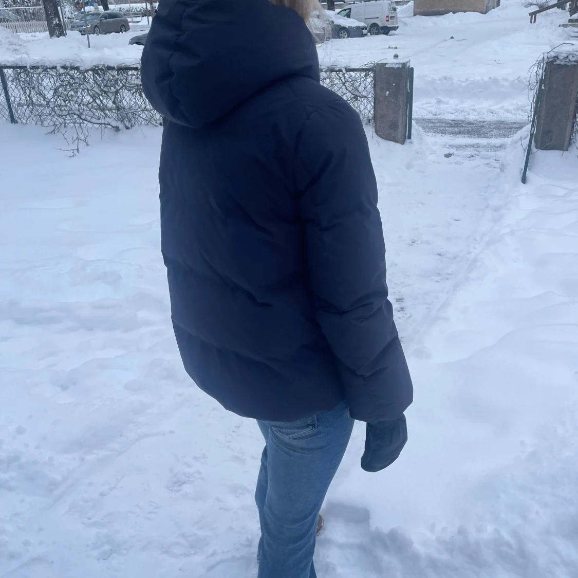 Mörkblå dunjacka uniqlo - 91