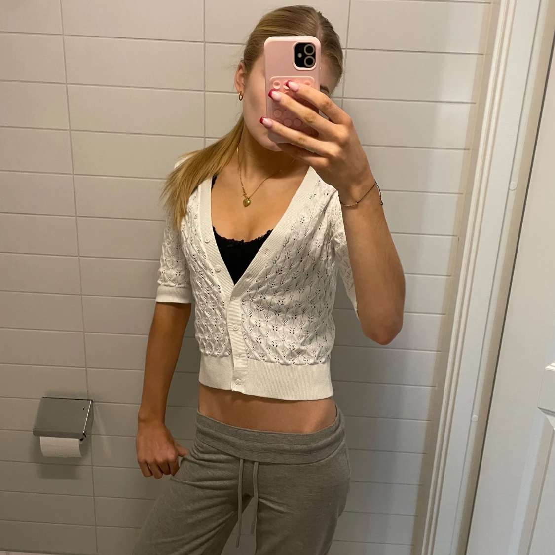 Vit kofta från Kappahl