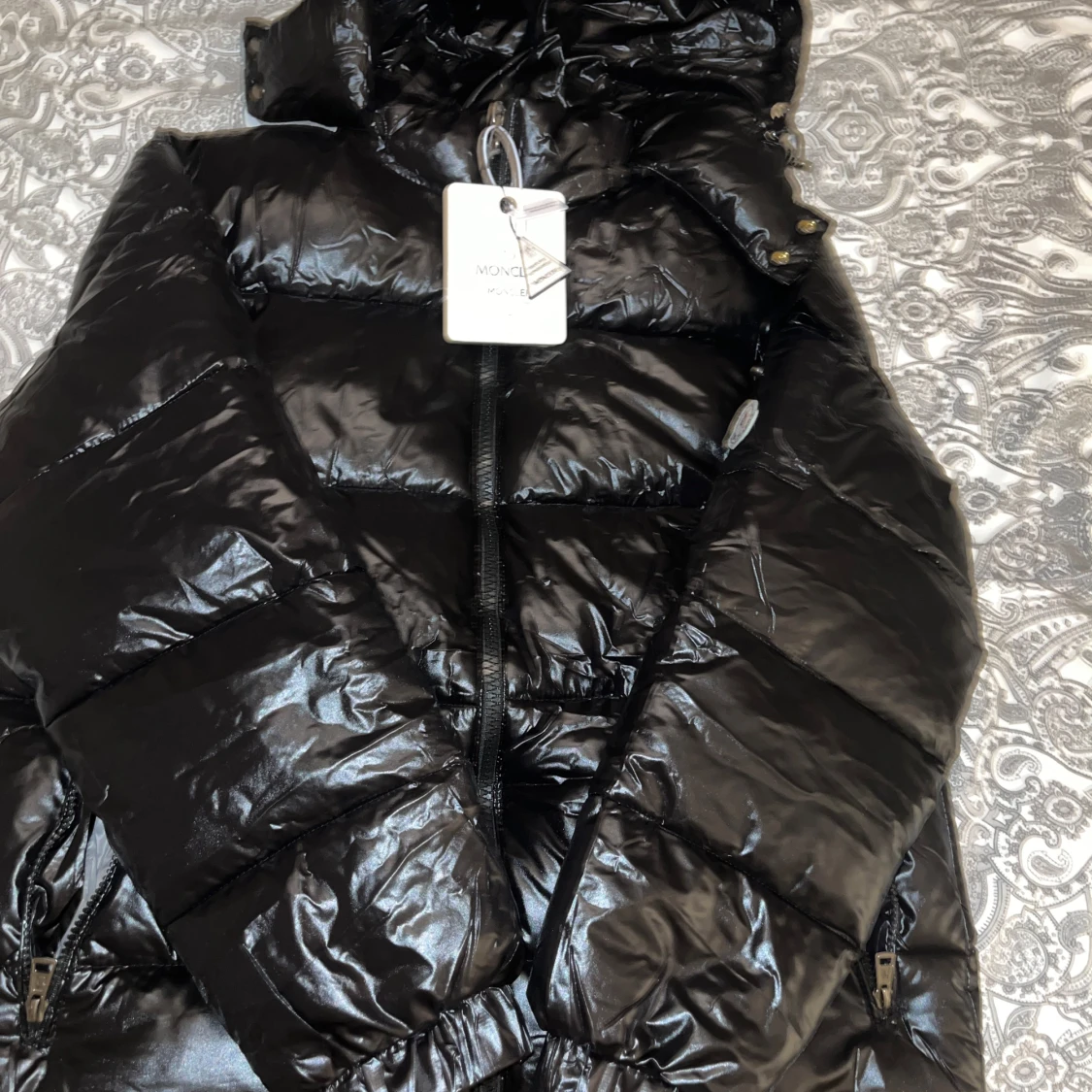 Svart pufferjacka från Moncler - 90