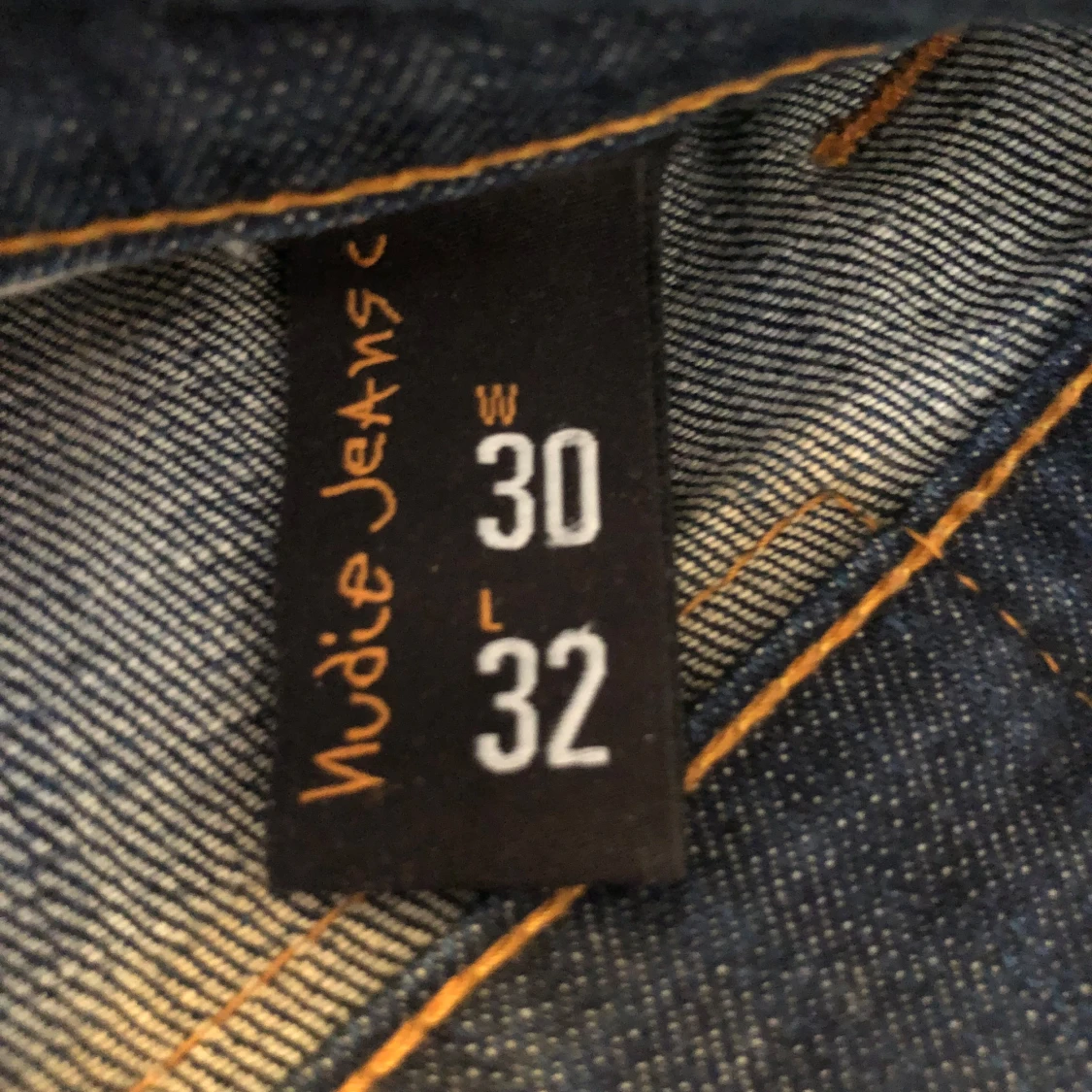 Marinblå Nudie Jeans - 4