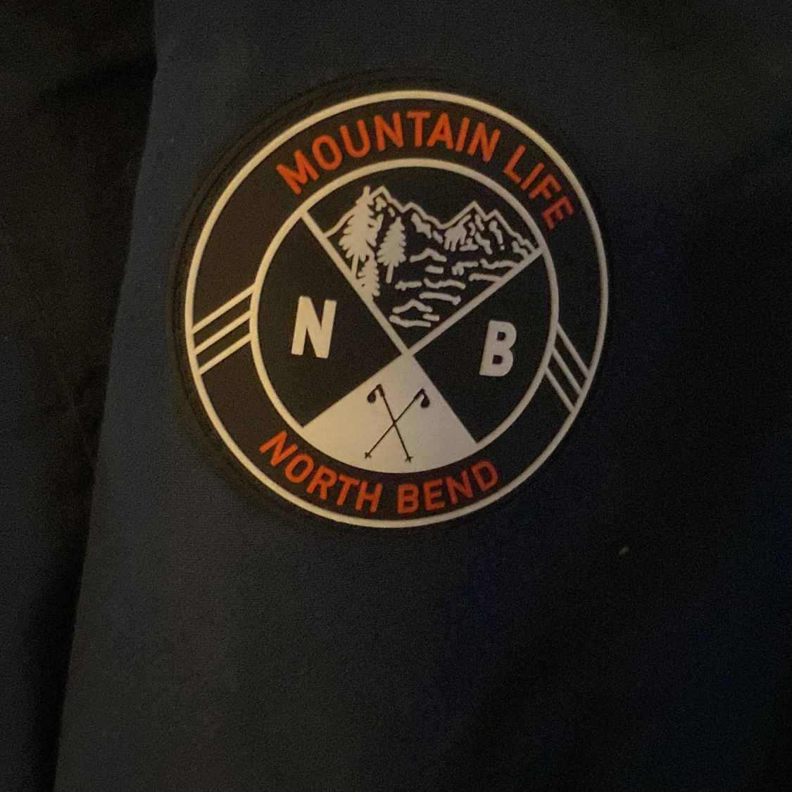 Blå skidjacka från North Bend. - 4