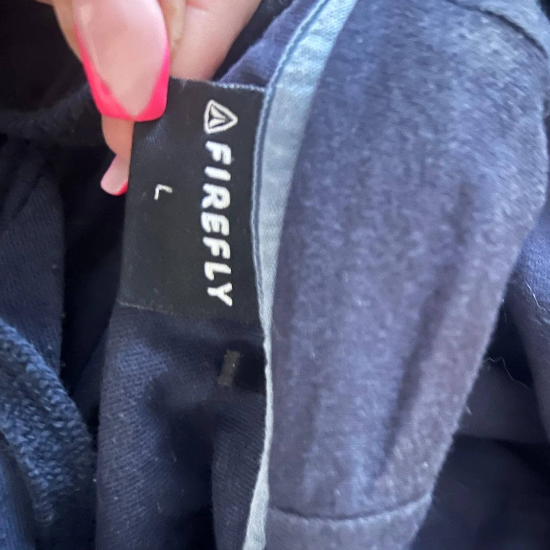 Mörkblå hoodie från Firefly - 3