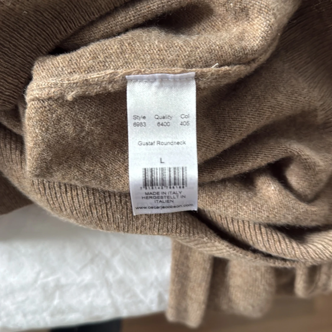 Beige tröja från Oscar Jacobson - 3