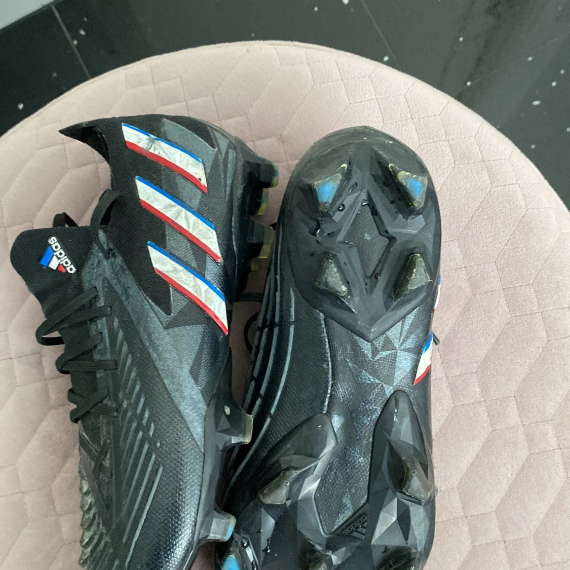Adidas Predator fotbollsskor svart  - 1