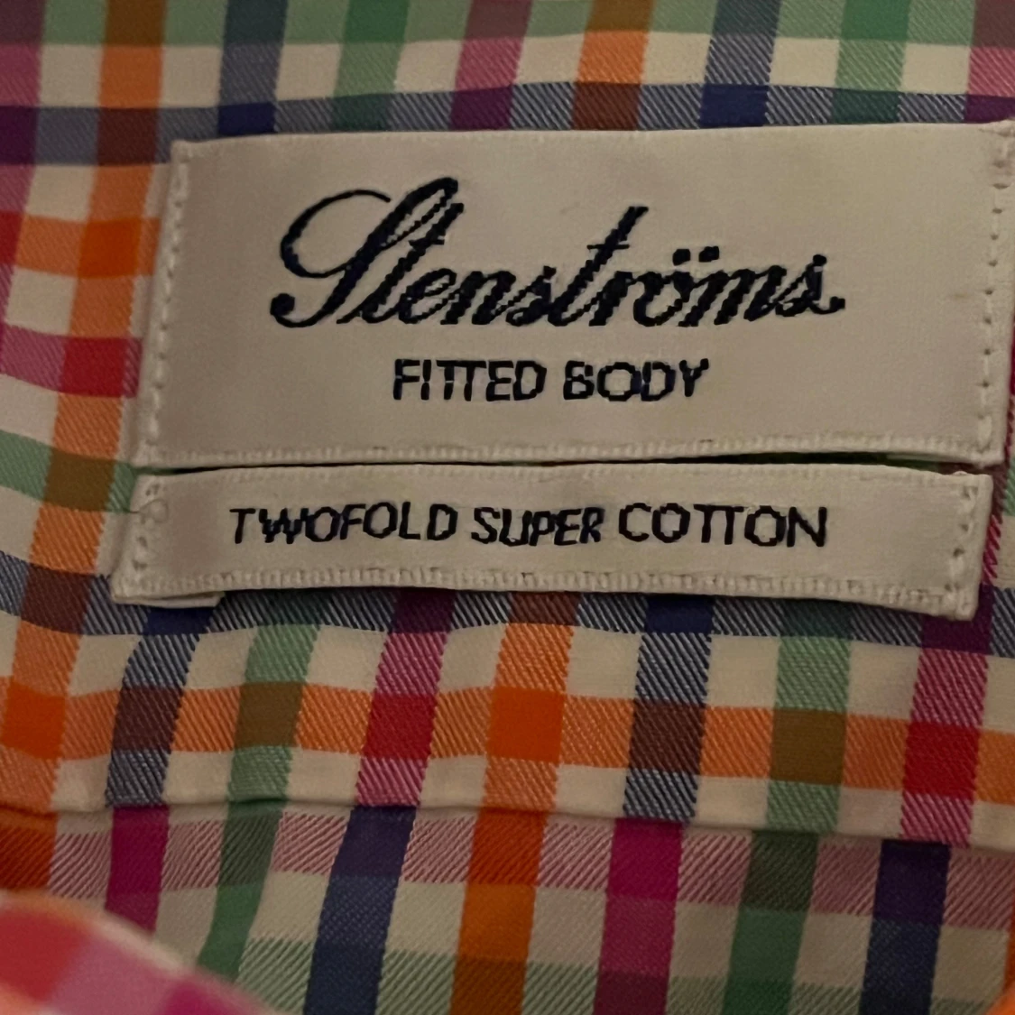 Flerfärgad rutig skjorta från Stenströms - 1