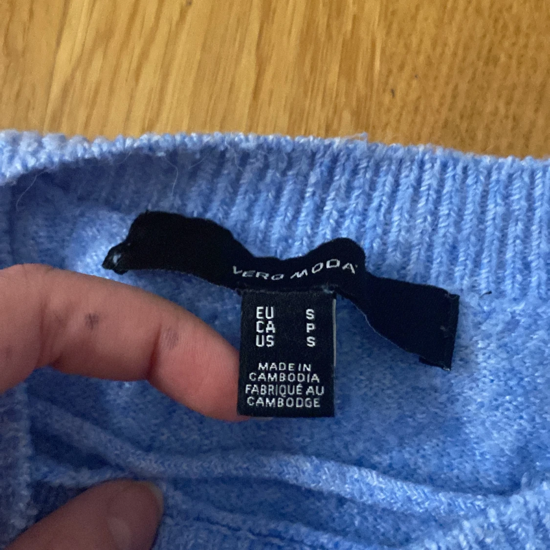 Ljusblå tröja från Vero Moda - 2