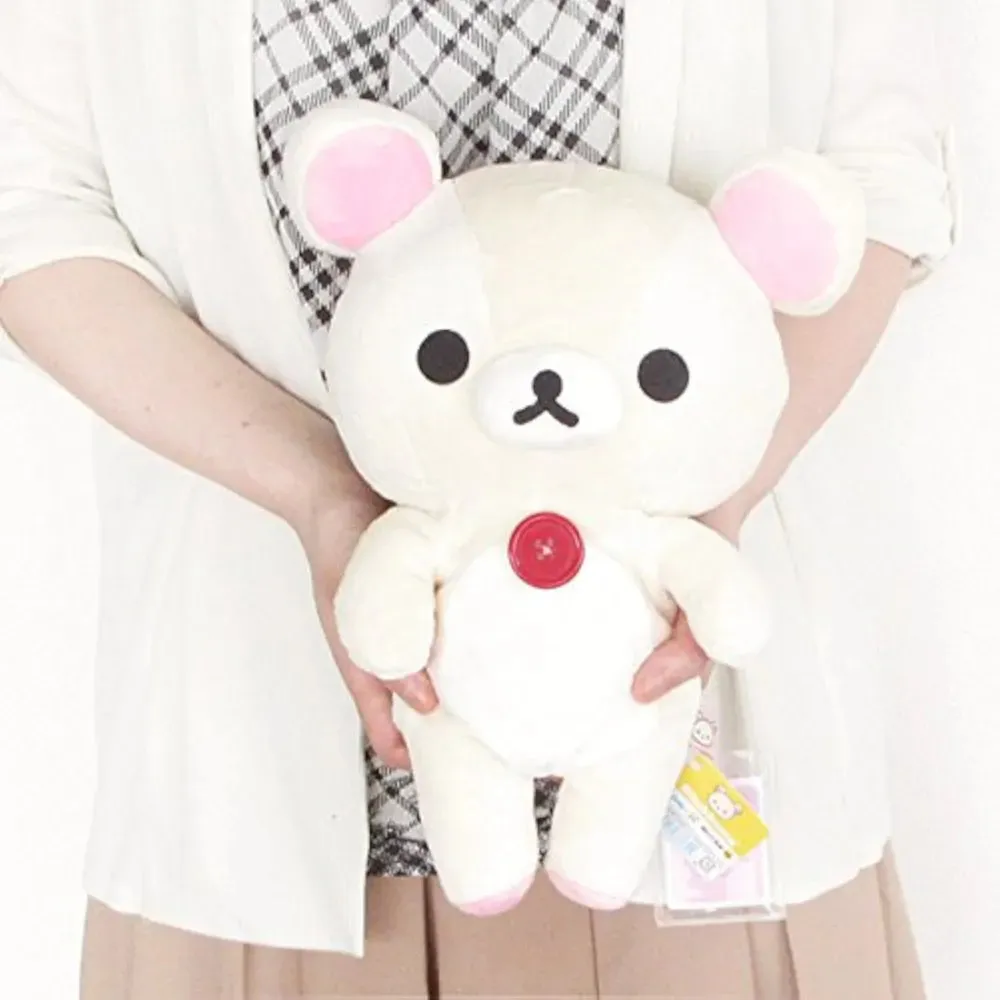 Officiell San-X Korilakkuma plush köpt för 600kr från SF bokhandeln. I perfekt skick, importerad från japan. Mått: 34 x 24 x 13 cm. Övrigt.