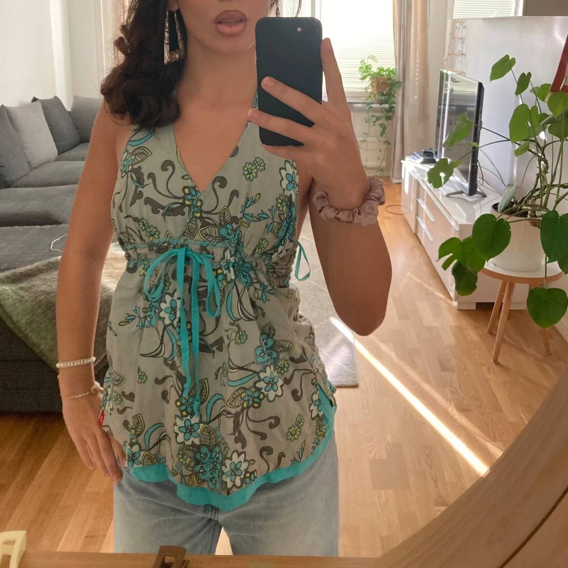 Halterneck topp - 91