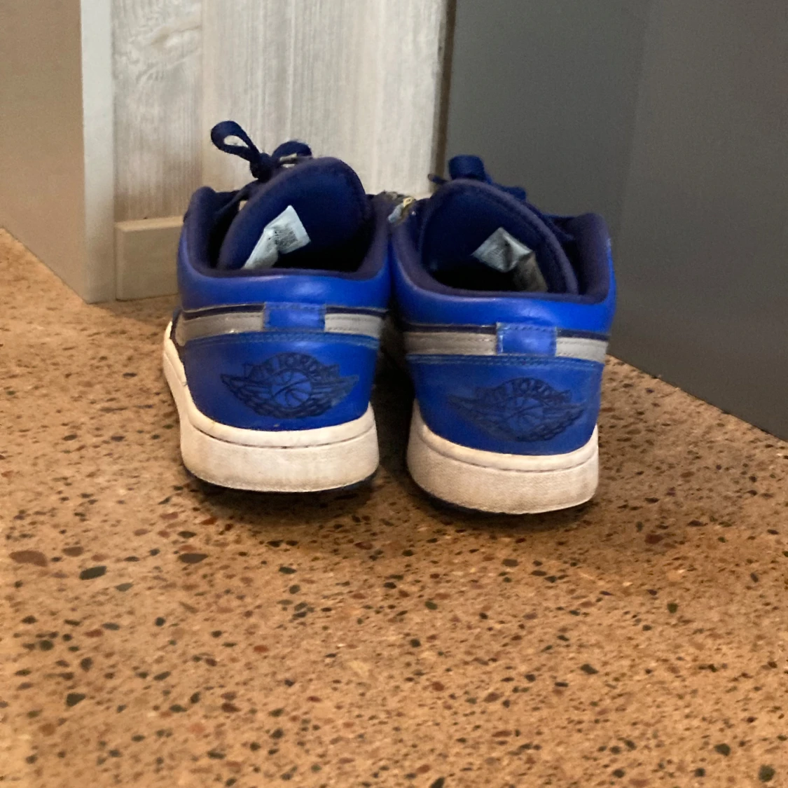 Blå Nike Air Jordans - 90