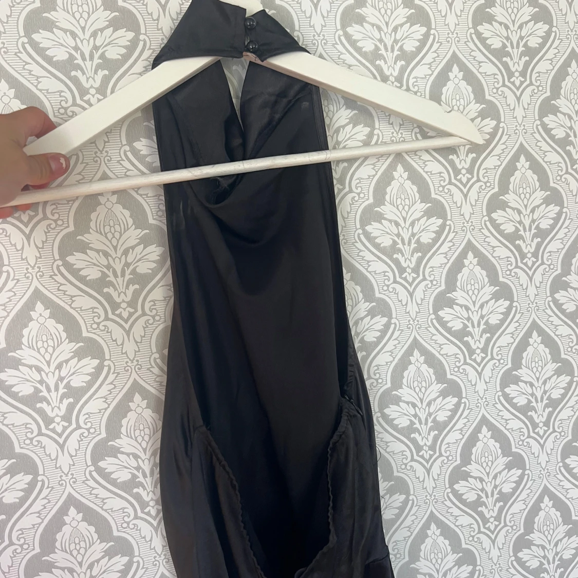 Satin maxiklänning - 91