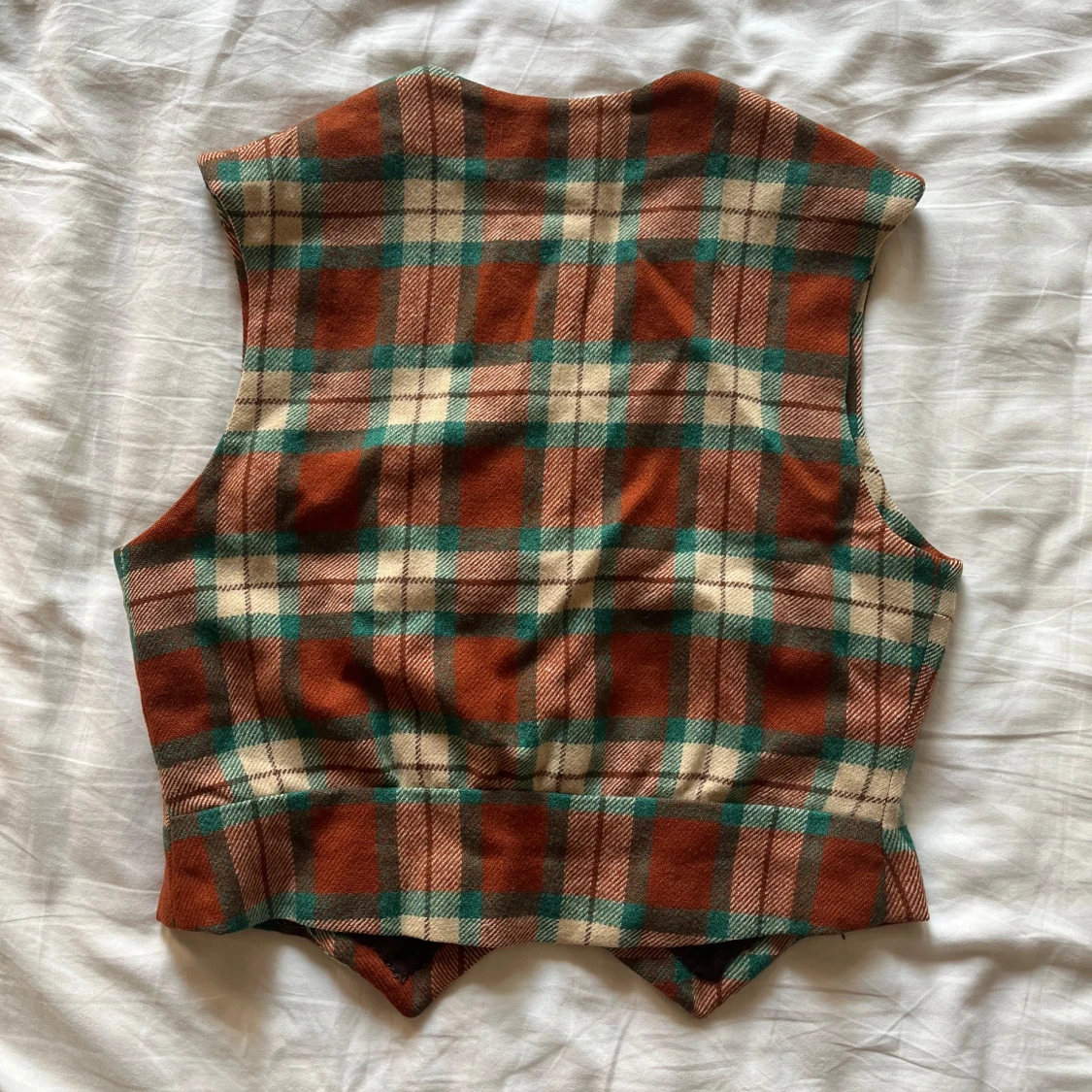 Rutig vintage väst - 91