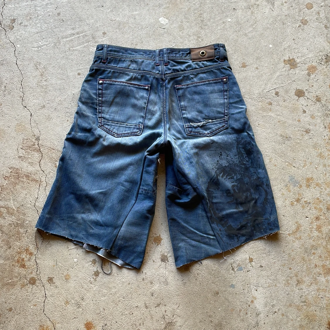 Flares jeans shorts  - 1