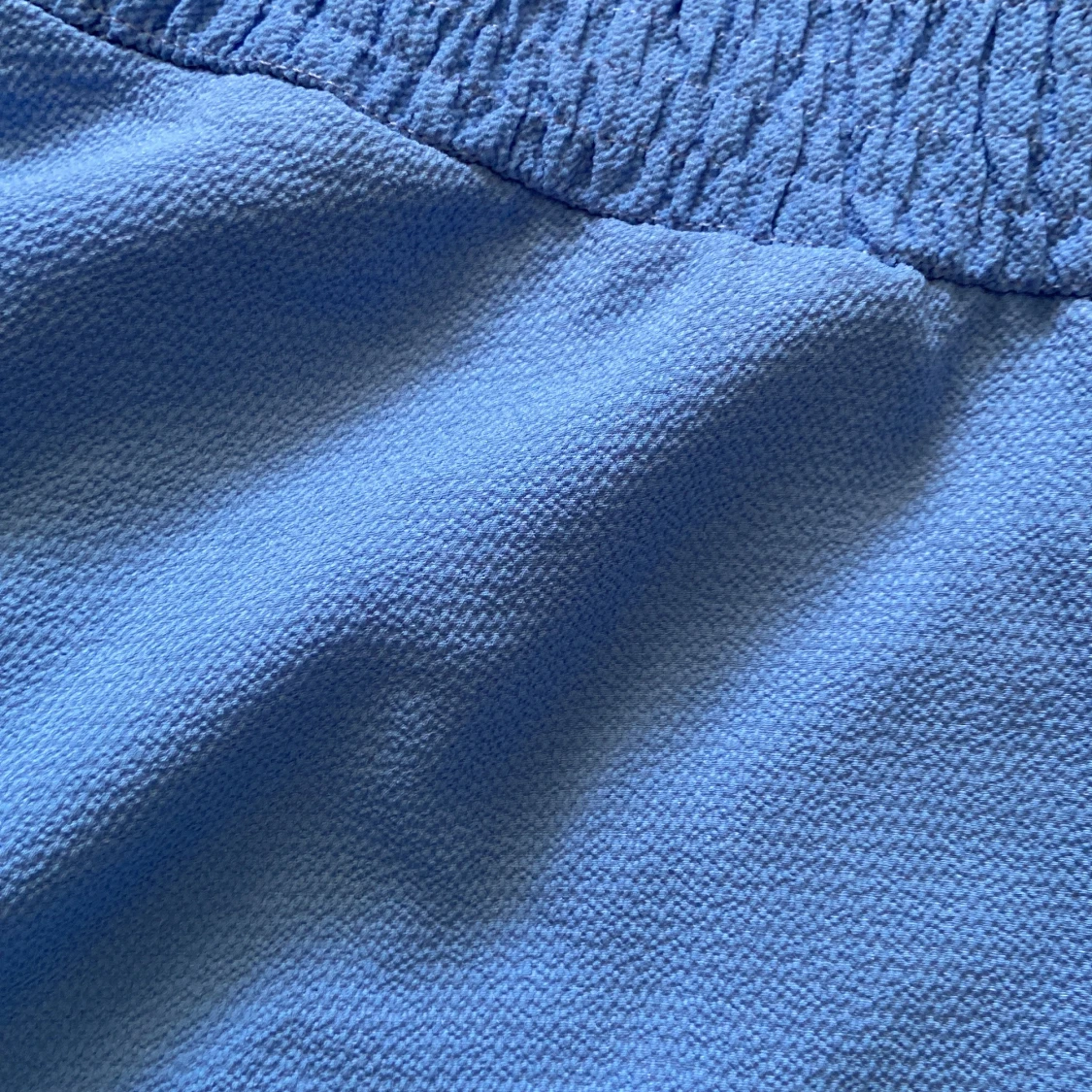 ljus blå volang kjol från only - 92