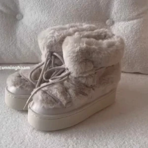 Fur Boots H&M - använda fåtal gånger, storlek 37