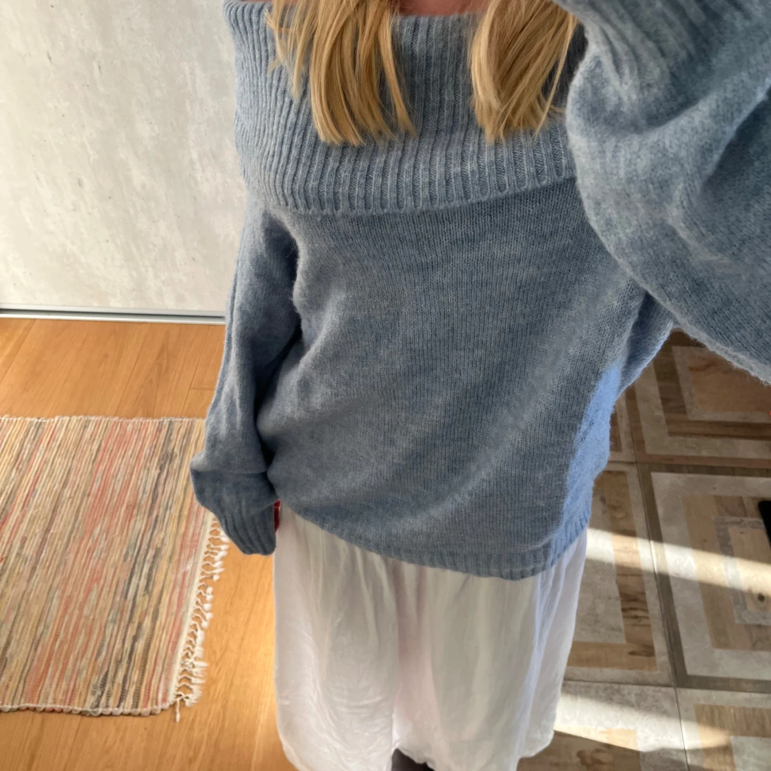 Mysig stickad tröja  - 92