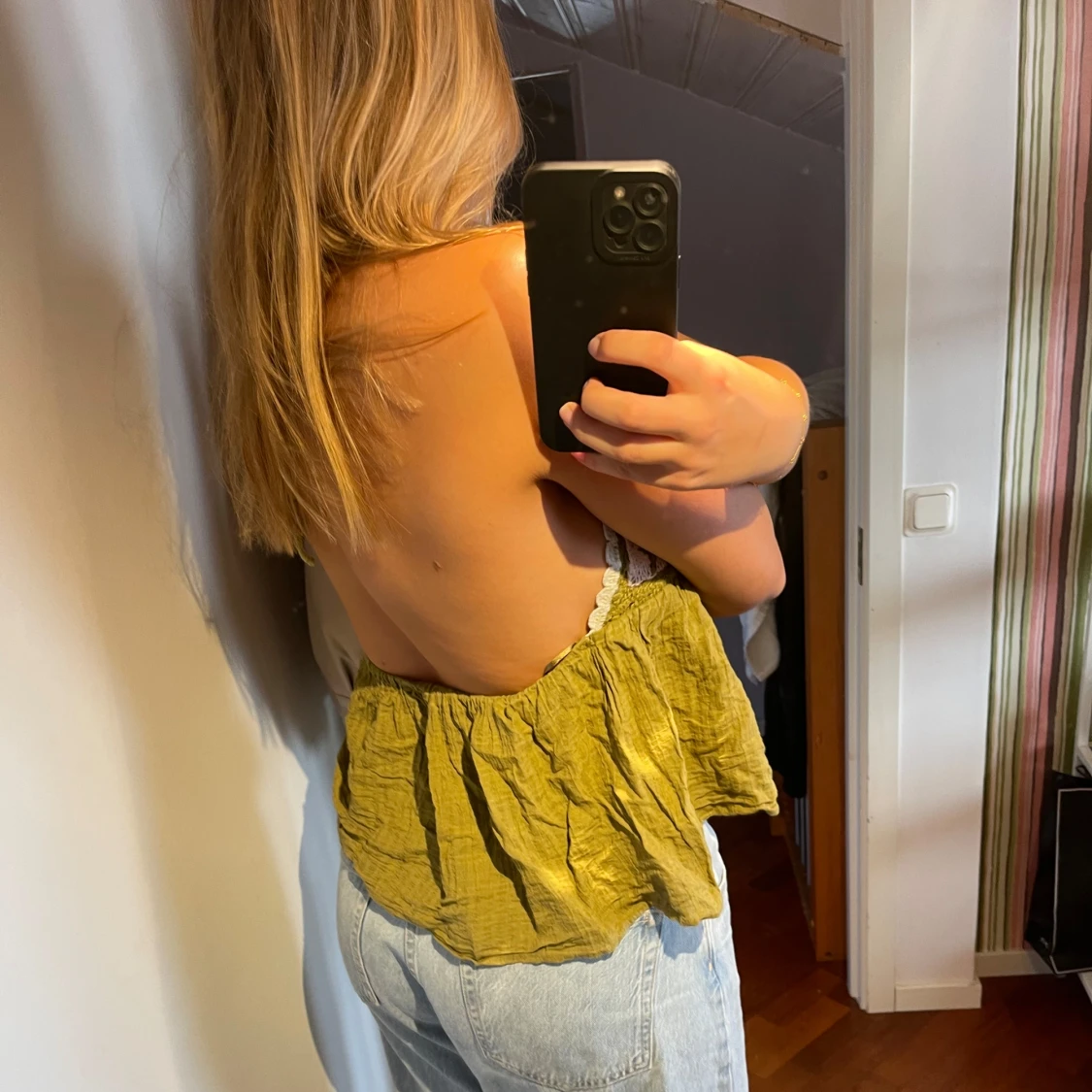 Grön sommar topp - 90