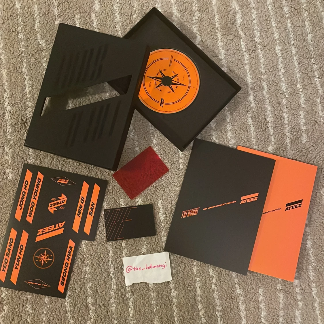 Ateez 1st anniversary edition 