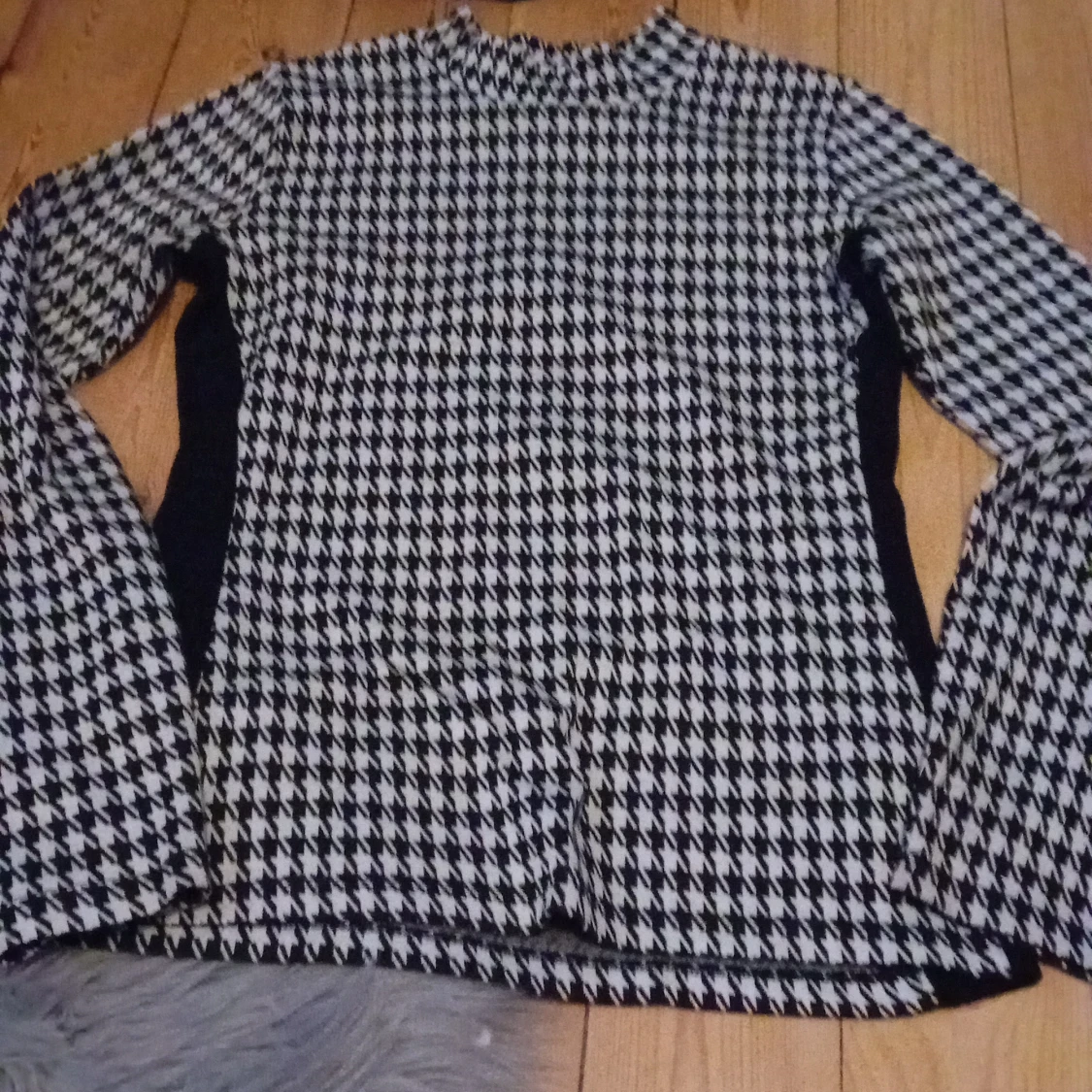 Zickzack tjocktröja