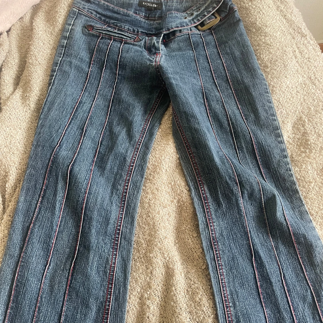 Jeans utan fickor - 92