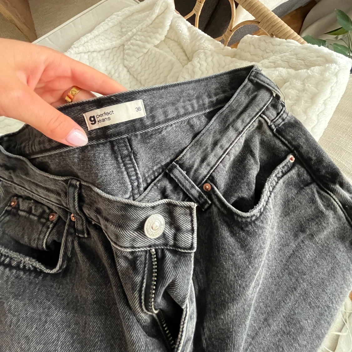 Low straight petite jeans  - 93