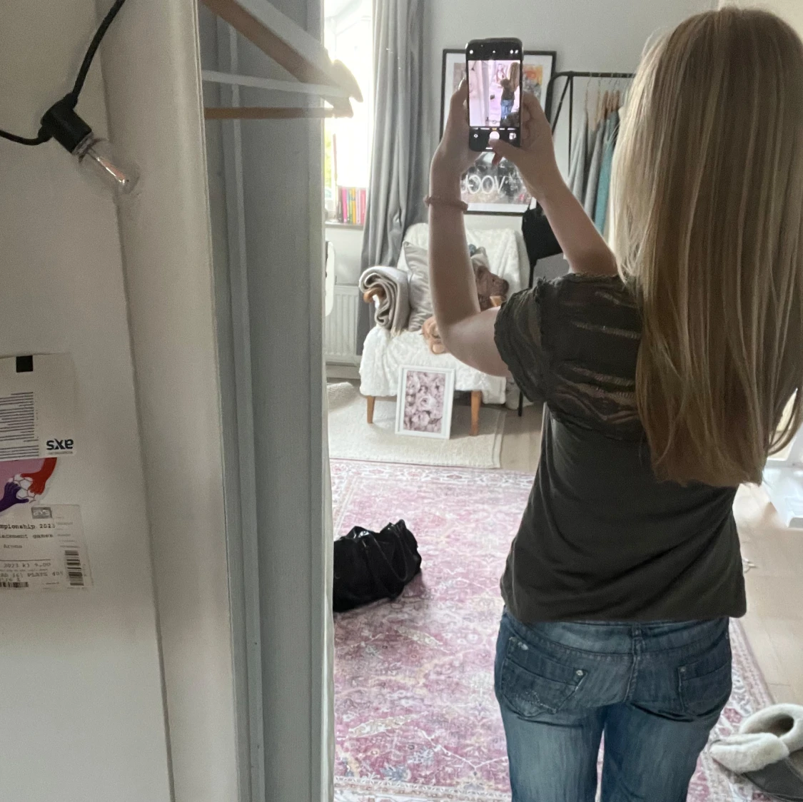 Mörkgrön tröja - 90