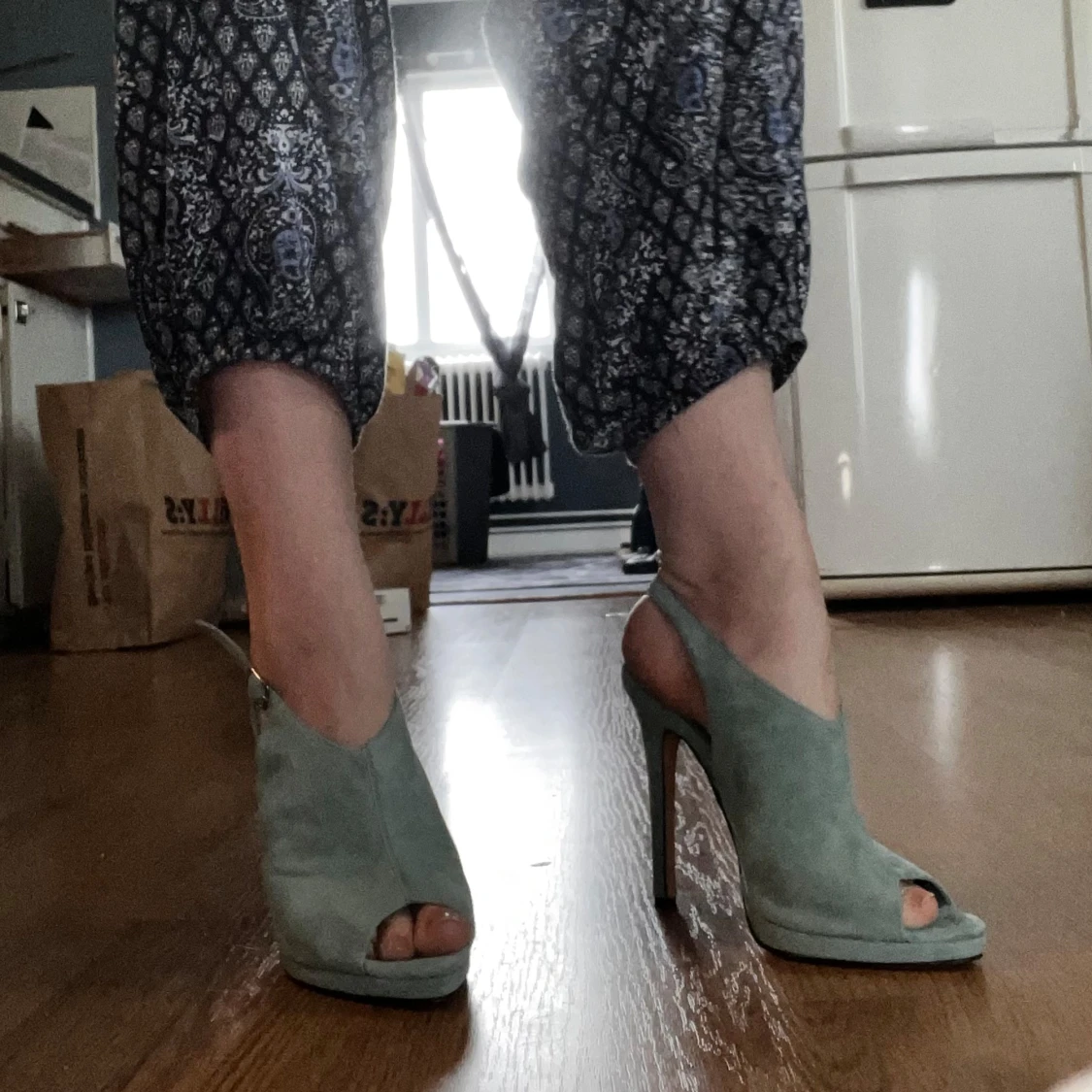 Klackskor - Nelly White Lable - 91