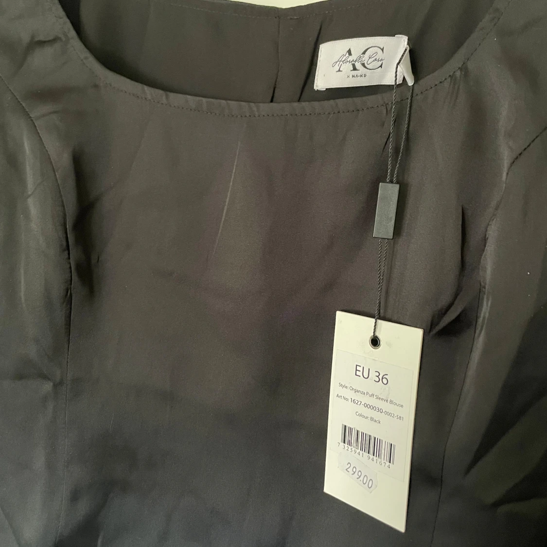 Kort topp puffärm - 90