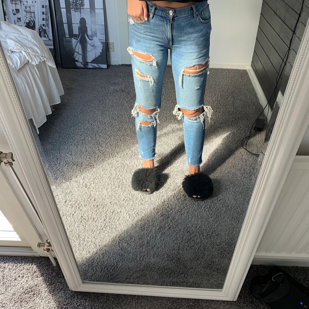 Slitna jeans - Zara | Plick Second Hand