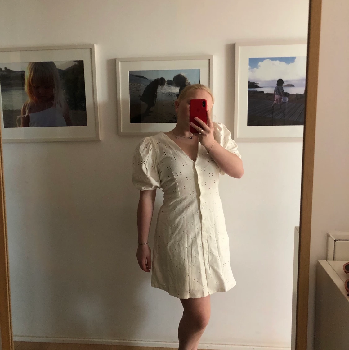 Söt kort klänning från Hm!💕 - 90