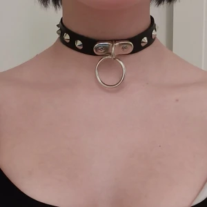 Shoker  - Choker från blue fox, ordinarie pris 129. Har klippt den lite för jag har ganska liten hals, säljer den för 69 kr. Den är i rätt så bra skick är knappt använd 