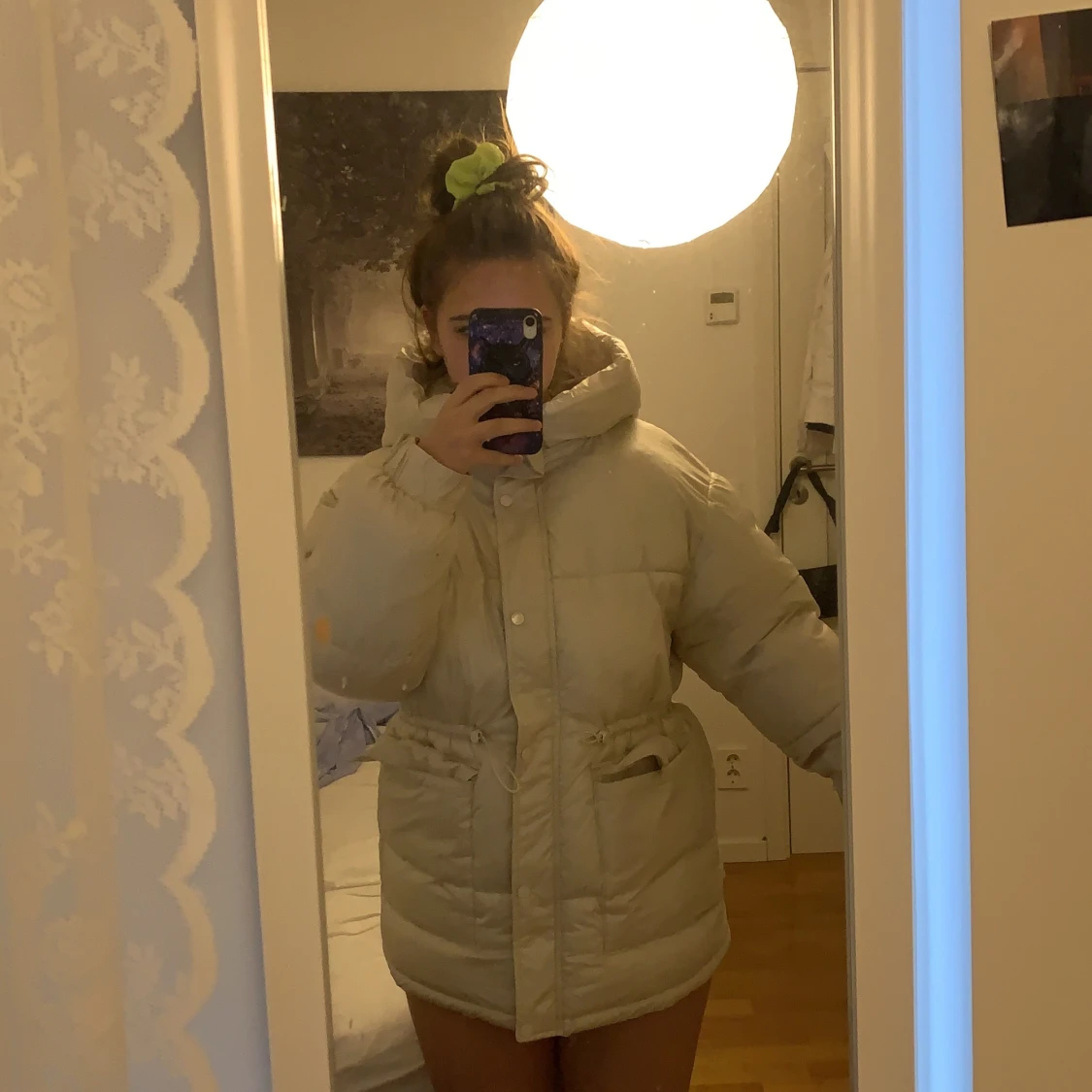 Pufferjacket beige - 91