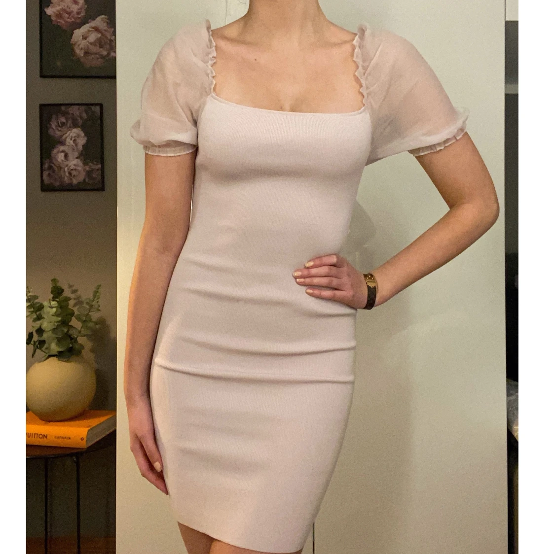 Ljusrosa sommarklänning