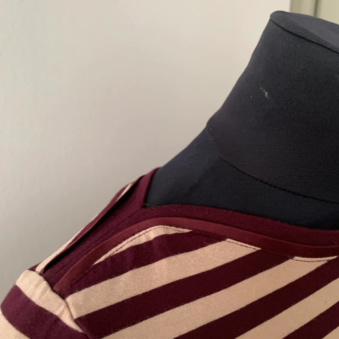 Randig långärmad tröja  - 90