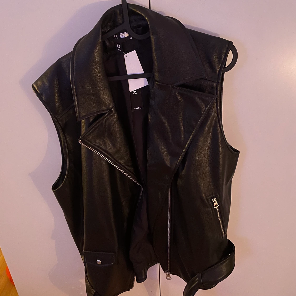 Oversize skinnväst helt ny