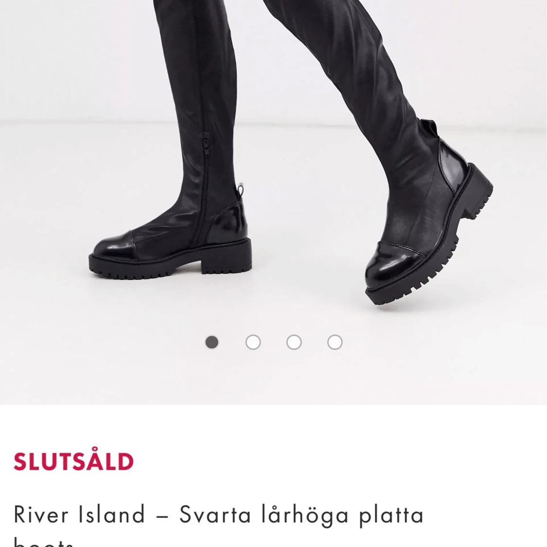 Lårhöga stövlar River island stl 39  - 90