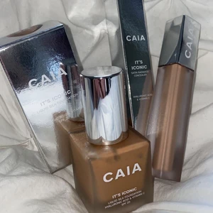 Caia foundation/concealer 3N - säljer en foundation och concealer i färgen 3N från Caia, endast testade 1 gång på handen då jag tyckte att färgen var för mörk för mig!🥰