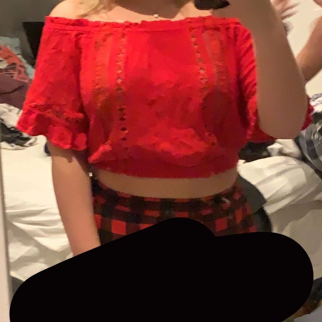 En fin röd topp - 91