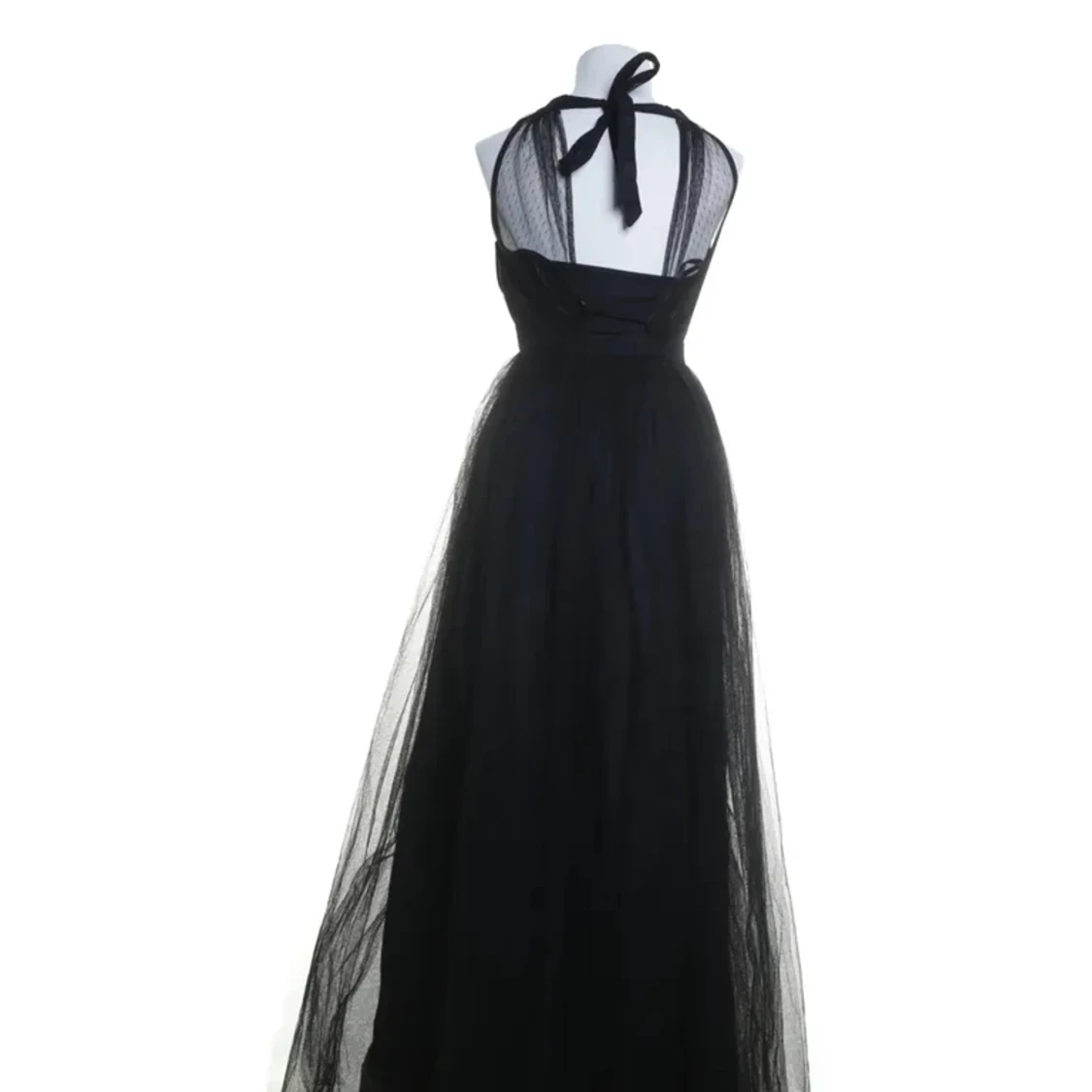 Fantastisk Vacker Svart Aftonklänning - 91