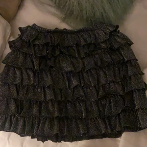 Zara glitter kjol - En kjol jag köpte här på Plick men tyvärr så kommer den inte till användning, säljer den där av här❤️