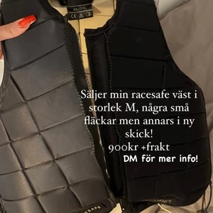 Racesafe väst  - Bara att skriva om ni har några frågor!