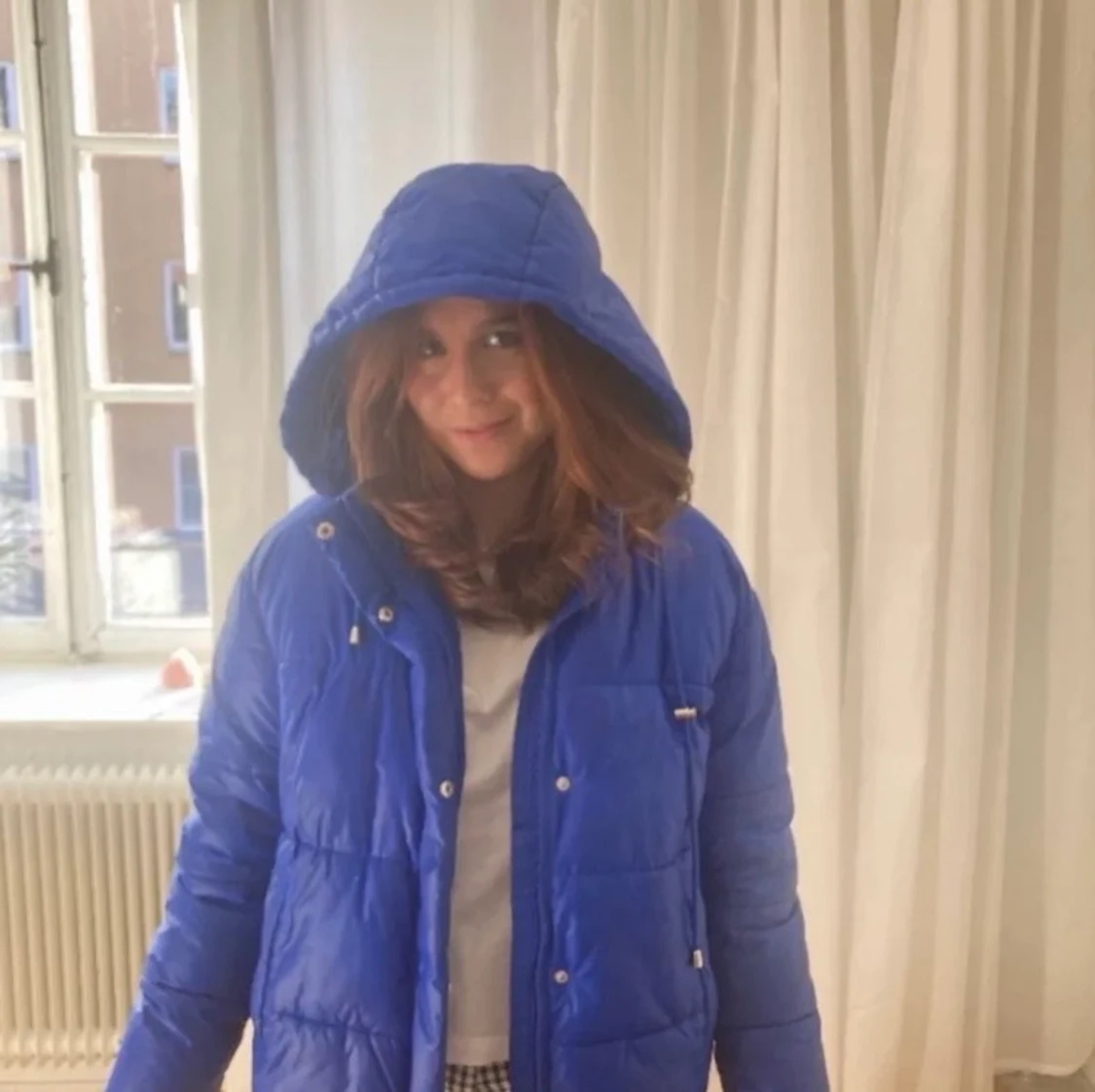 Electric blue dunjacka