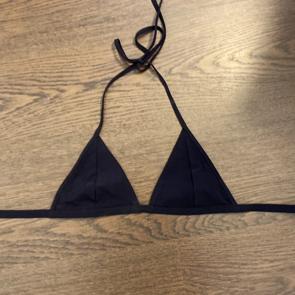 Mörkblå bikiniöverdel 