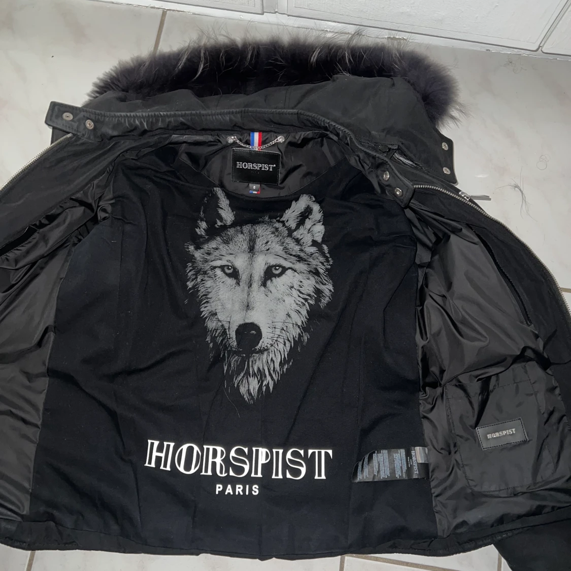 Horspist Vinterjacka Svart Storlek S - 91