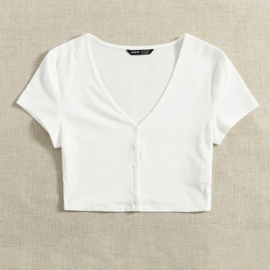 En vit topp från shein.